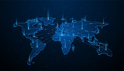 Map showing UNIMY alumni around the world